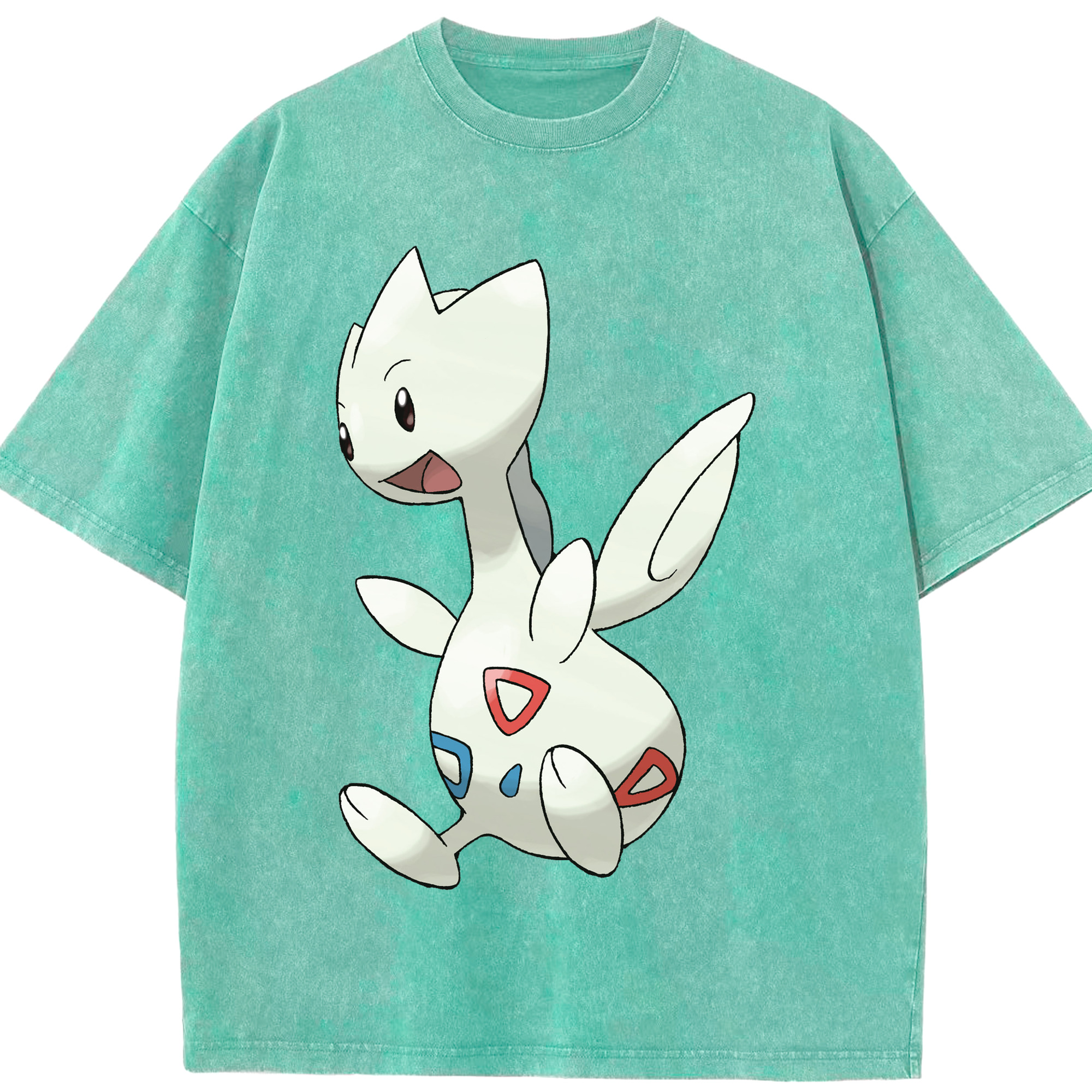 （画像用） ポケットモンスター Pokémon 綿100% ヴィンテージ風 半袖Tシャツ（フロントプリント）